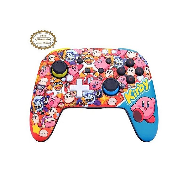 Controle Wireless da Nintendo Switch Powera - Mundo de Kirby (PWA-A-13851)