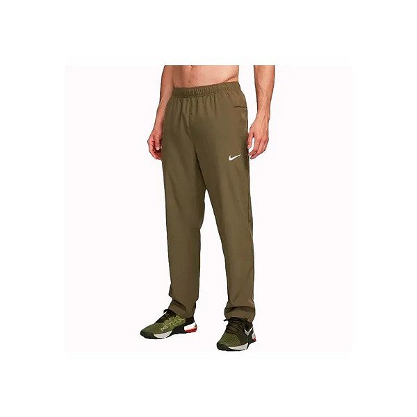 Calça Nike Masculina Form s - Verde Oliva Médio FB7490-222