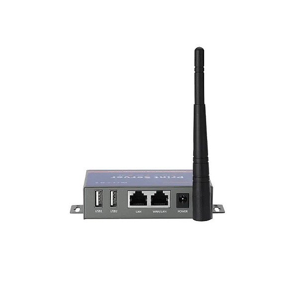 Servidor de Impressão CR202 Wifi 02 USB 01 RJ45