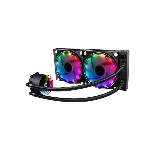 Cooler de Água Gamemax Icechill 240-Argb White