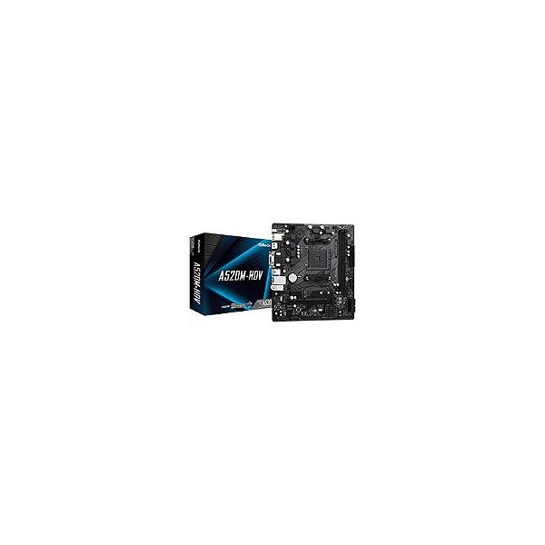 Placa Mãe Asrock A520M-HDV Soquete AM4 / VGA / DDR4
