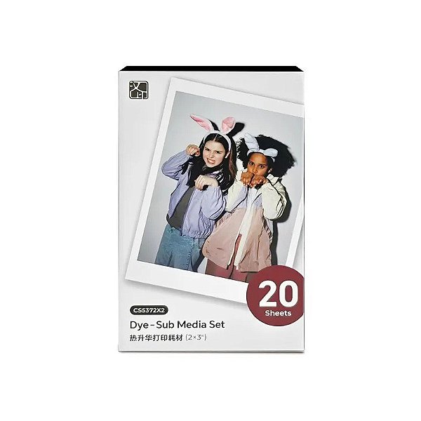 Papel Fotográfico Hanin CS5372X2 para Impressora CP4100 - 20 Unidades