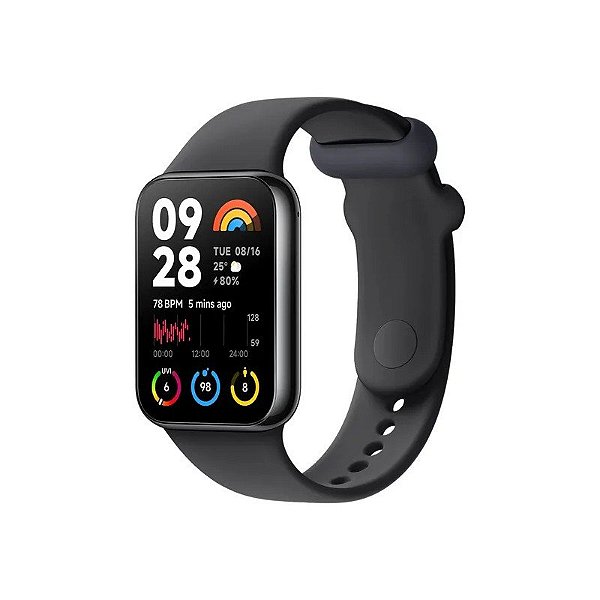 Relógio inteligente Xiaomi Smart Band 8 Pro M2333B1 BHR8017GL - Bluetooth - Preto