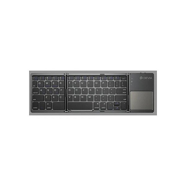 Teclado Sem Fio Dobrável Devia Ventavell - Cinza