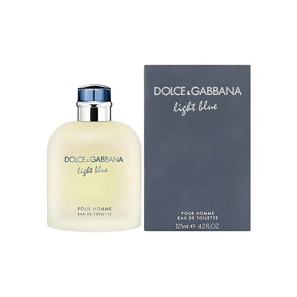Perfume Dolce & Gabbana Light Blue Pour Homme Edt Masculino 125ML