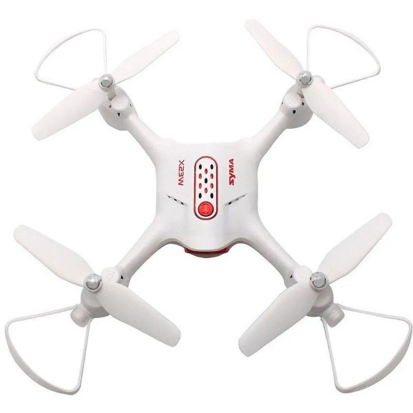 Drone Syma X23W FPV Câmera em Tempo Real HD/WiFi - Branco