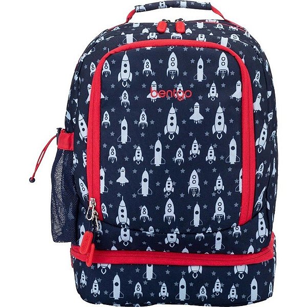 Mochila Escolar Bentgo Kids Estampas 2 em 1 Mochila & Lancheira - BGBKPAK-RKT