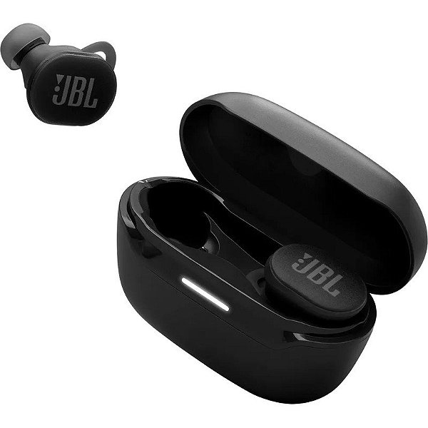 Fone de Ouvido Sem Fio JBL Endurance Race 2 Bluetooth Preto (com cancelamento de ruído)