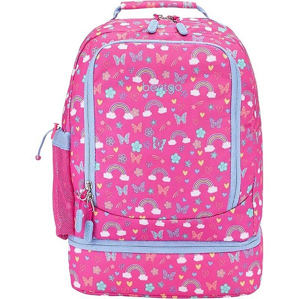 Mochila Escolar Bentgo Kids Prints Mochila e Bolsa de Almoço 2 em 1 - BGBKPAK-RBO