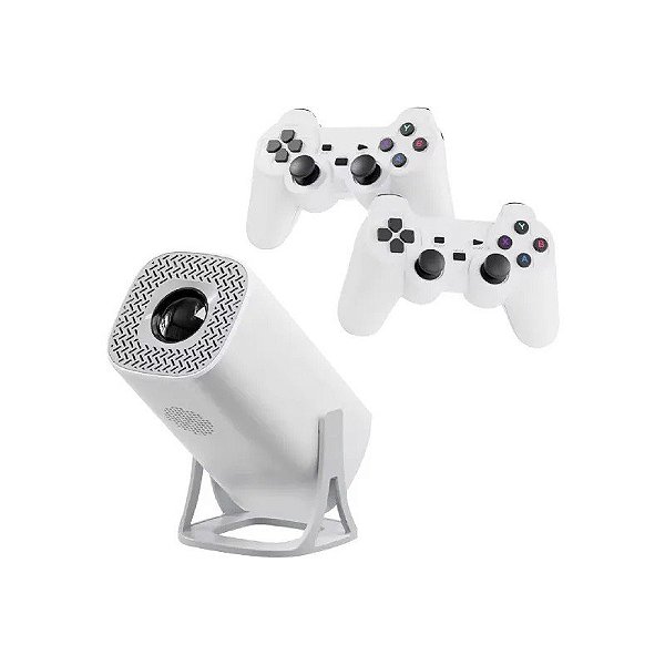 Projetor Game 3D 2 em 1 S40 Max 4K HDMI/USB/Bivolt