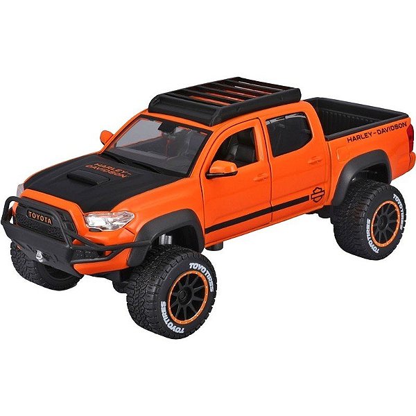 Carrinho 2023 Toyota Tacoma TRD Pro Harley-Davidson Custom Maisto - 32275