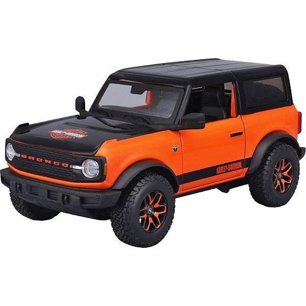 Carrinho 2021 Ford Bronco Badlands Harley-Davidson Custom Maisto - 32272