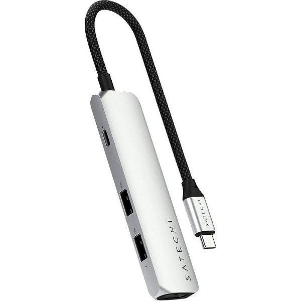 Adaptador Multi-portas 4 em 1 USB-C 4K Satechi - ST-P4SS