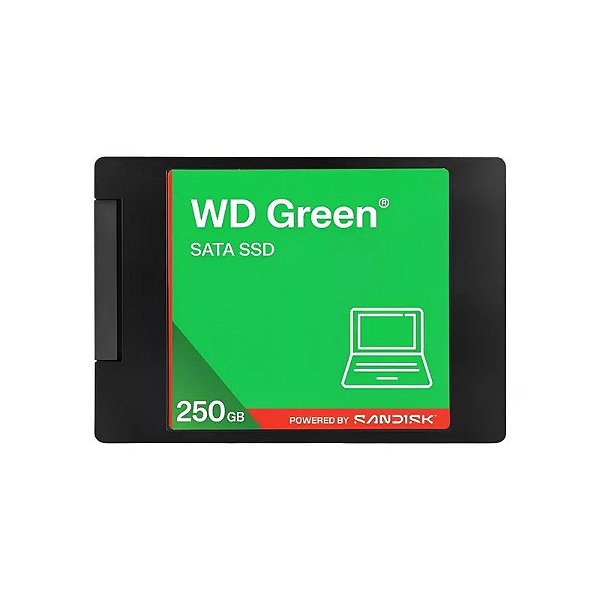 SSD 2.5" Sandisk WD Green SATA 545-450 MB/s 250 GB - (WDS250G5G0A)