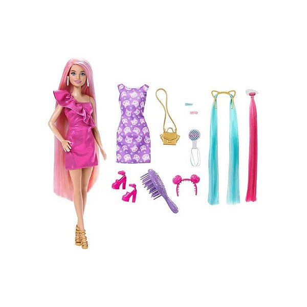 Boneca Barbie Cabelo Extra Longo