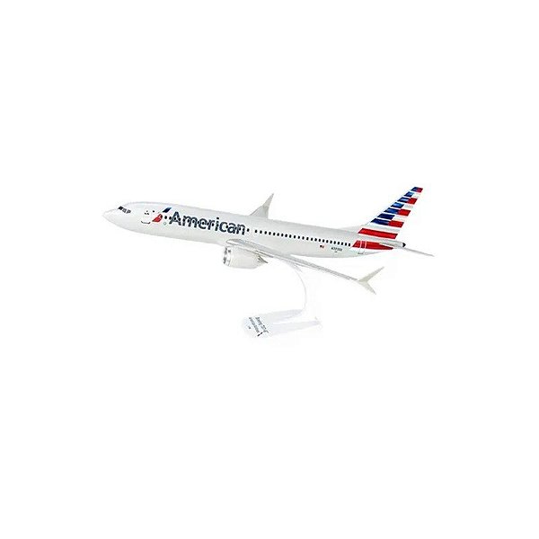 Miniatura de Avião 1:100 B737-8MAX American Airlines ABO-7378MC-001