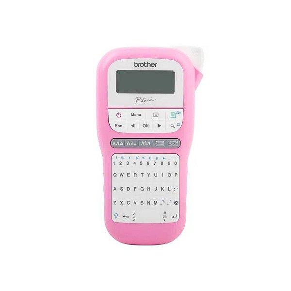 Etiquetadora Eletrônica Brother PT-H110 P-Touch - Rosa