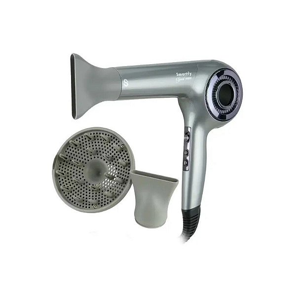 Secador de Cabelo Smartfy Speed SM02 1800W 220V - Prata