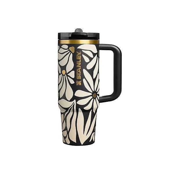 Copo Térmico Stanley Quencher Protour Tumbler de 887ml - Flores Silvestres