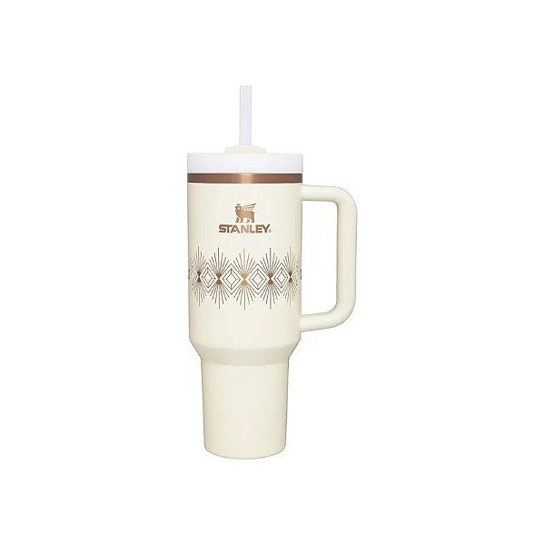Copo Térmico Stanley The Flowstate Quencher H2.0 1.18L - Cream Gloss Decor