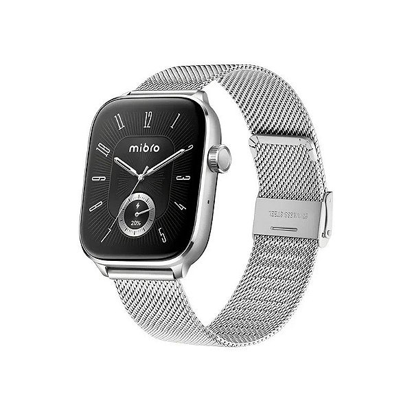 Relógio Mibro Fit XPAW027 Bluetooth Prata