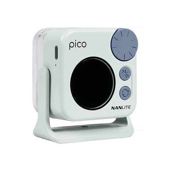 Bivolt LED Nanlite Pico Mint Blue RGBW