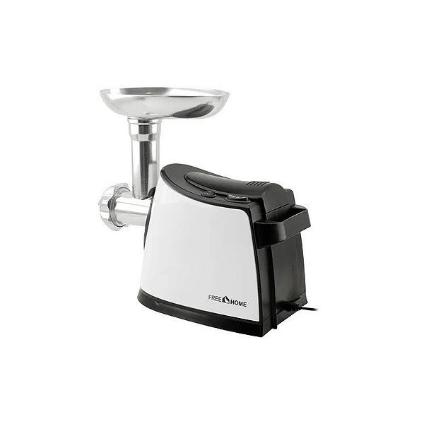 Moedor de Carne Elétrico Free Home FR-M1000 - 1000W - 110V/60HZ - Preto e Branco