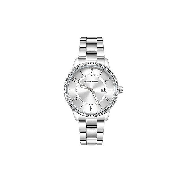 Relógio Feminino Analógico Hummer WH2-224431 Prateado