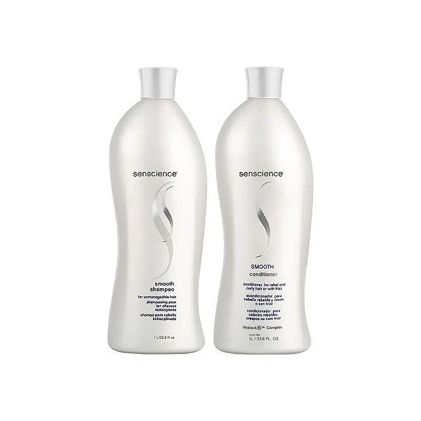 Kit Senscience Shampoo Suave + Condicionador - 1L