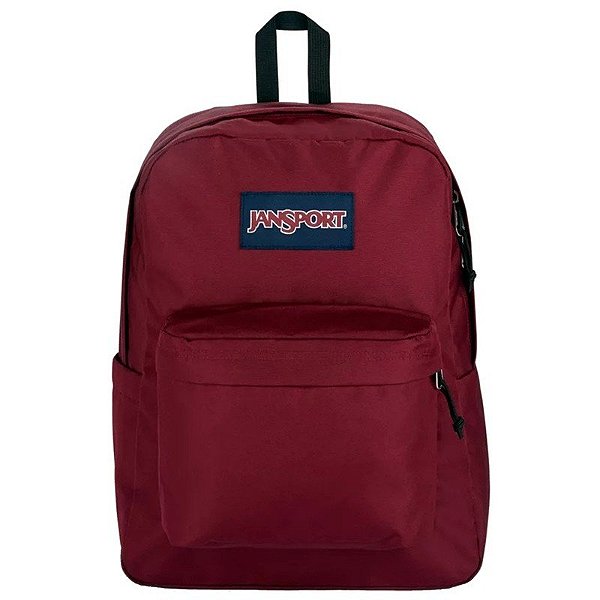 Mochila JanSport Superbreak JS0A4QUT04S - Vermelho Rússia