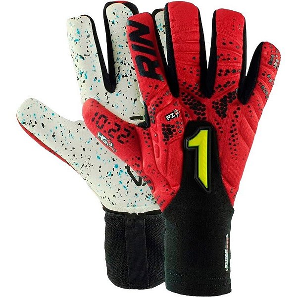 Luva para Goleiro Kids Rinat Kronos 10:22 Turf INF - Vermelho