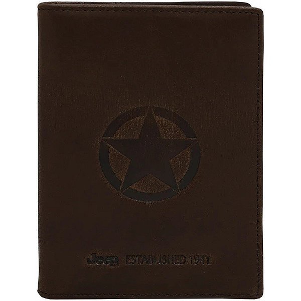 Billetera Masculina Jeep AUNS24037CHOC Marrón