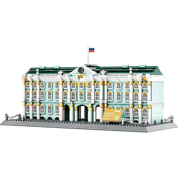 Blocos de Construção Architecture Winter Palace Wange - 5244 (1063 Peças)