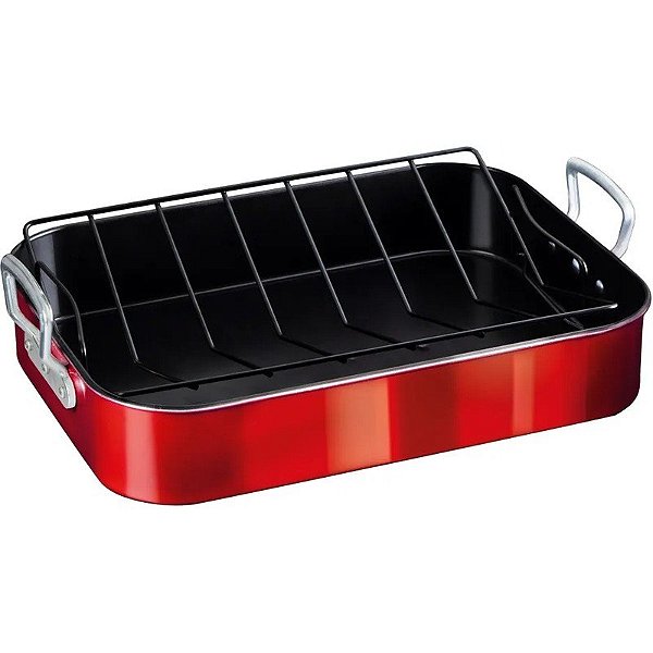 Assadeira Berlinger Haus Metalic Line Burgundy Edition - BH-7844