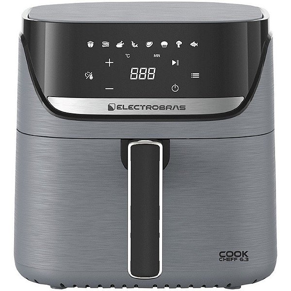 Fritadeira Elétrica Electrobras EBAF-63 Air Fryer Cook Cheff 6.3L 220V-50/60Hz