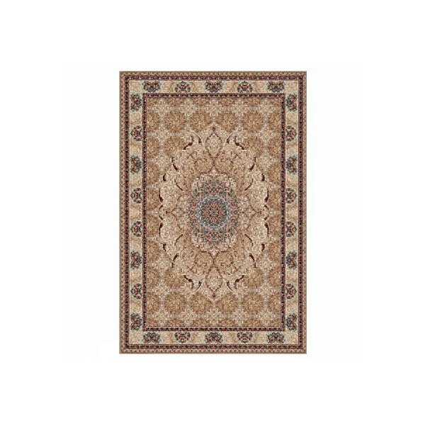 Tapete Turco Turquesa Tipo Persa 80 X 150 CM Bege
