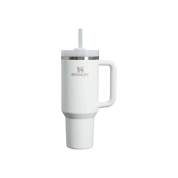 Copo Térmico Stanley The Quencher H2.0 Flowstate Tumbler 1.18L - Frost
