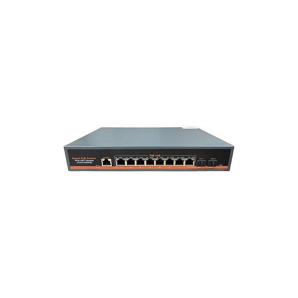 Interruptor F. Switch 08POE 120W 10/100/1000MBPS 8POE RJ45+2SFP G0802GBM