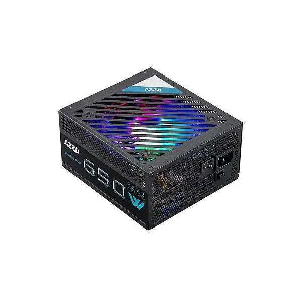 Fonte Azza ATX 650W / 80PLUS / Bronze / Argb