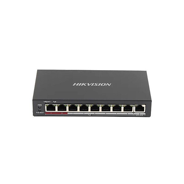 Hub Switch Hikvision 08P Poe DS-3E0109P-e(C) 10/100MBPS