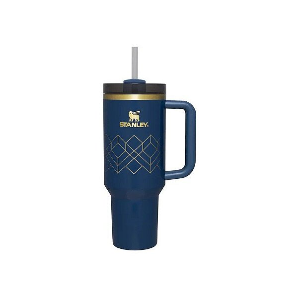 Copo Térmico Stanley The Flowstate Quencher H2.0 1,18L - Decoração Brilhante Nightfall