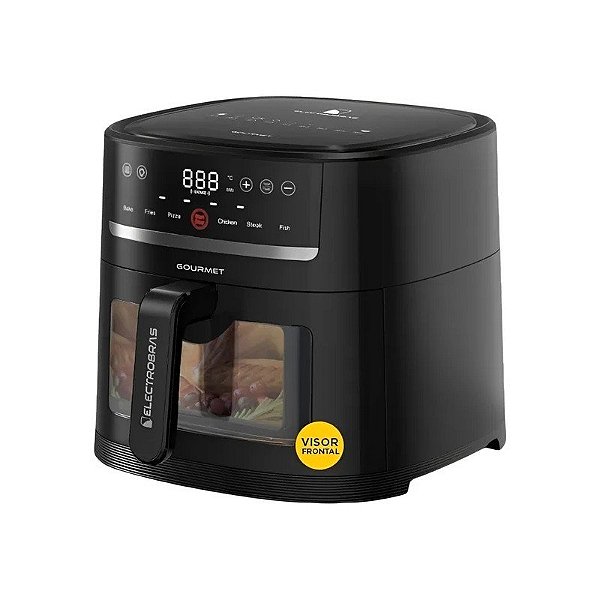 Fritadeira Air Fryer Electrobras EBAF-66 1500 W 220V Preto 6.6 L