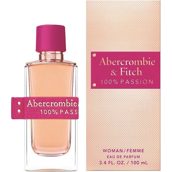 Perfume Abercrombie & Fitch 100% Passion EDP 100mL - Feminino