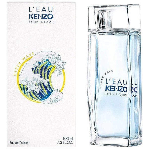Perfume Kenzo L'Eau Hyper Wave EDT 100ml - Masculino