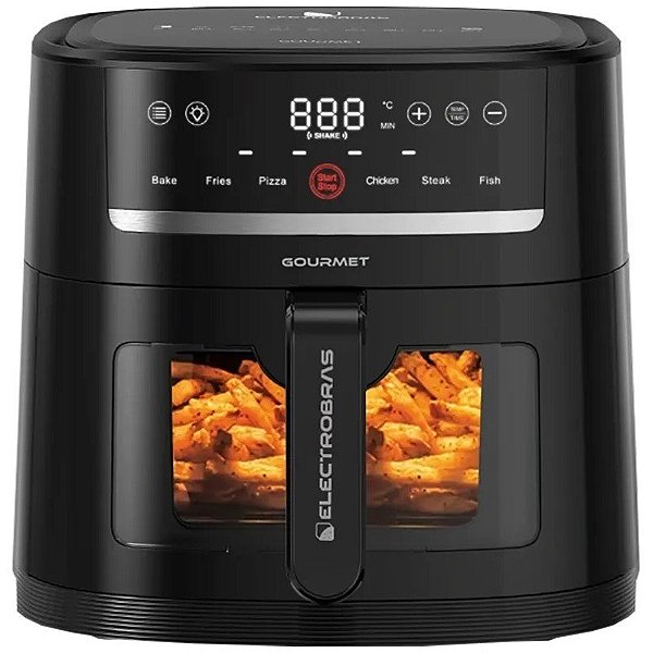 Fritadeira Elétrica Electrobras EBAF-66 Air Fryer Gourmet 6.6L 220V/50-60Hz
