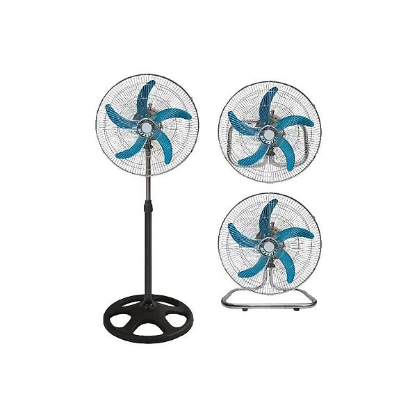 Ventilador de Coluna HD-Play HD-5A3EN1 - 60W - 45cm - 220V/50Hz - Preto