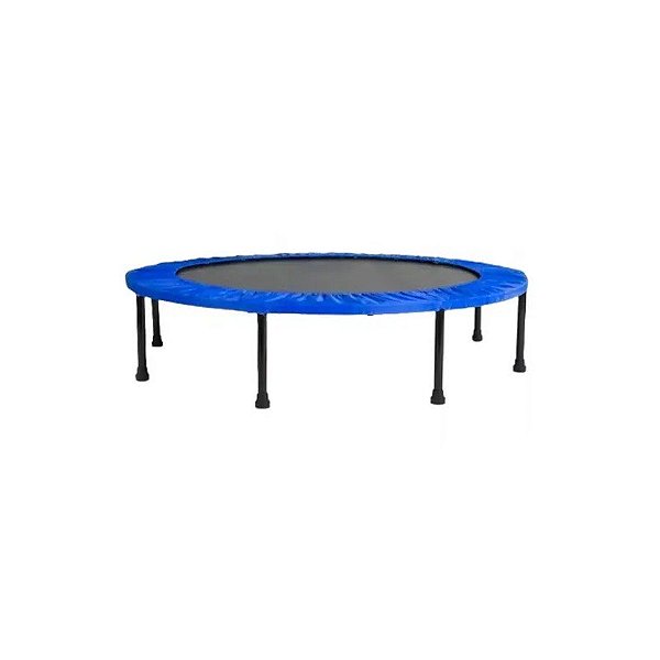 Trampolim Fitness 48" com Pés Antiderrapantes Azul