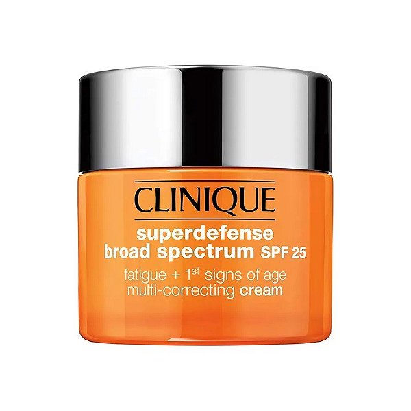 Creme Hidratante Clinique Superdefense FPS 25 Fadiga + 1º Creme Multi-Correção Sinais de Idade - 50ML