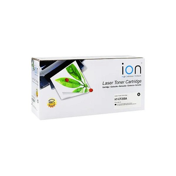 Cartucho de Toner Ion HT-CF258A 58A Preto