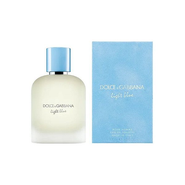 Perfume Masculino Dolce & Gabbana Light Blue Pour Homme Edt 100 ML